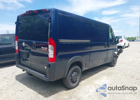 2021 Ram Promaster 1500 Low Roof 136 Wb из США, поврежденный, VIN 3C6LRVAG0ME564750